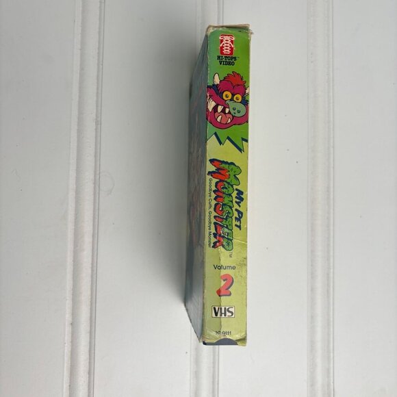 My Pet Monster VHS Volume 2 Goodbye Cuffs Goodbye Monster 1980s Kids Cartoon He- - Picture 2 of 11